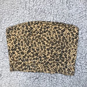 Cheetah Crop Top | Garage